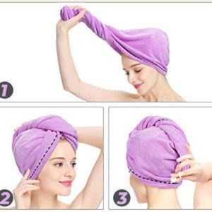 Alternative view of HAIRGLOW® Gyors hajszárító törülköző