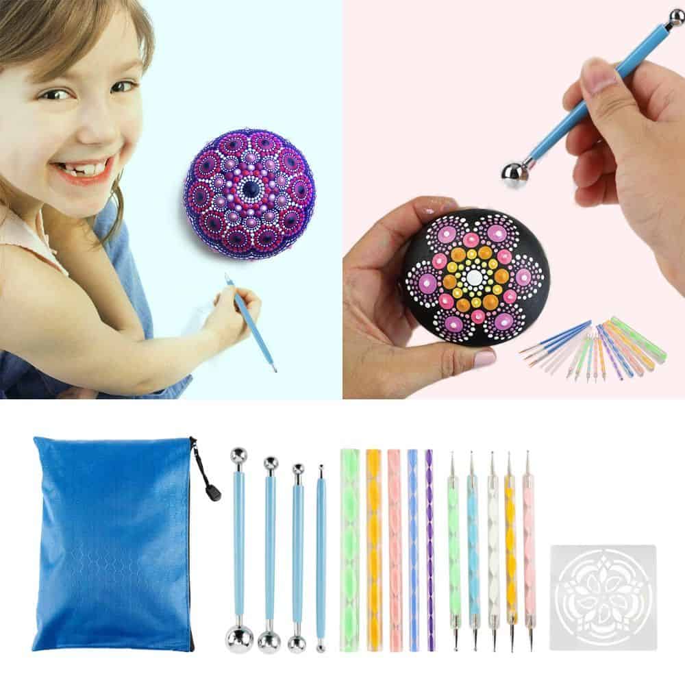 MISSCRAFTY® Mandala pontozó készlet